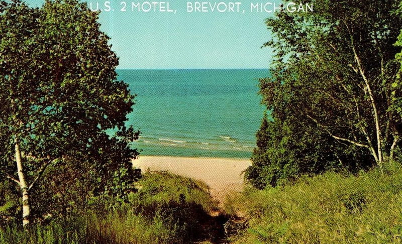 US-2 Motel - Vintage Postcard (newer photo)